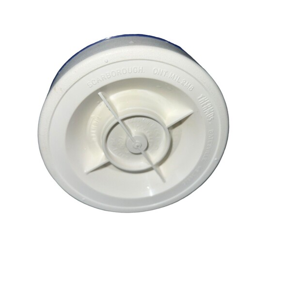 Thermos‎ Vintage Blue and White Pint Size Division King Seeley Food Cap - Picture 6 of 6